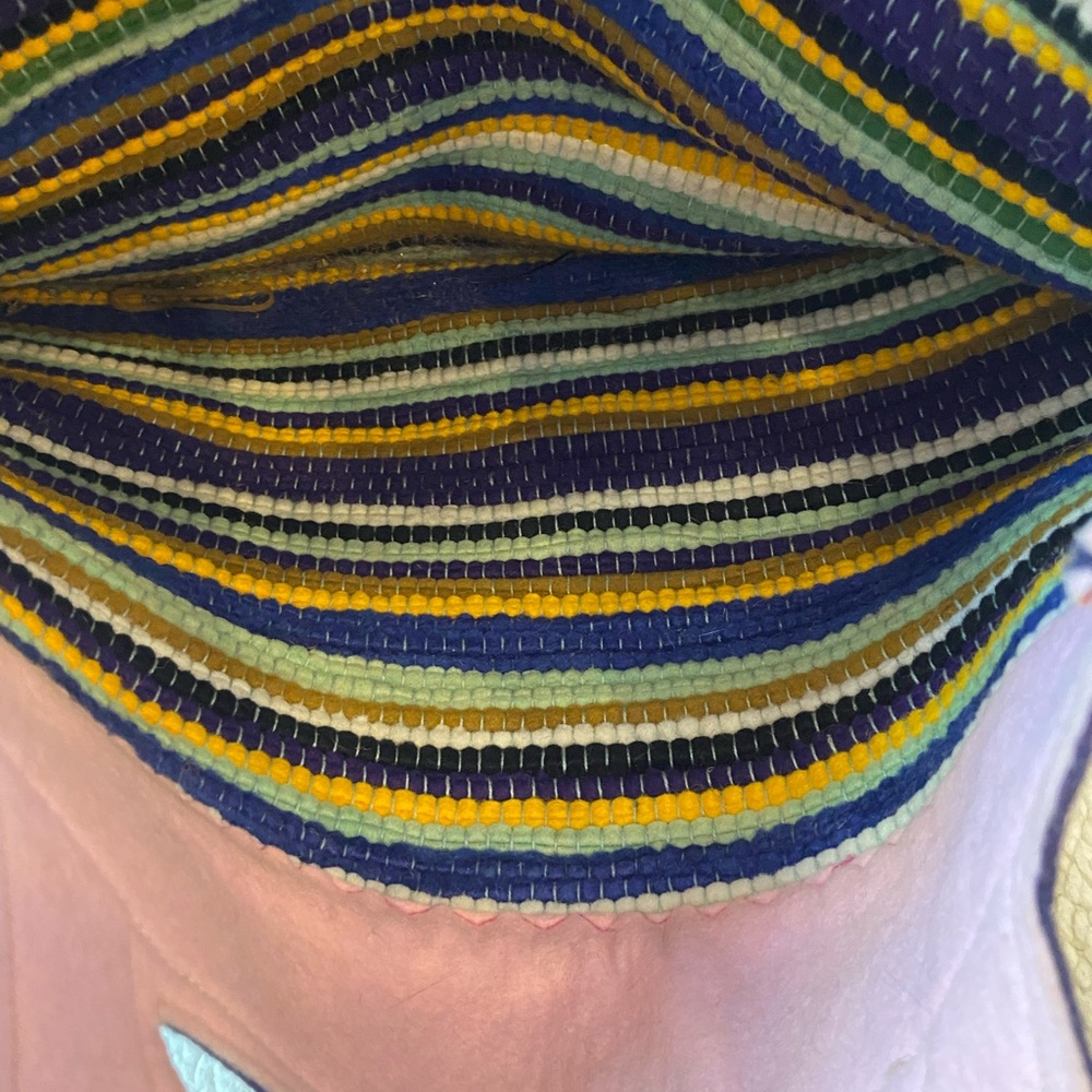🌲 Multicolor Striped Handbag - Picture 3 of 3